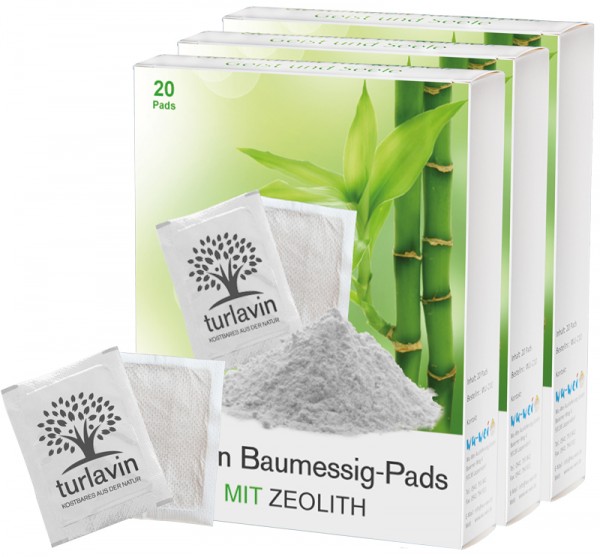 Turlavin Baumessig-Pads mit Zeolith (Kur-Pack mit 60 Pads)