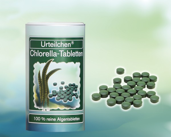 Urteilchen Chlorella-Tabletten - 600 g (ca. 1.500 Tabletten)