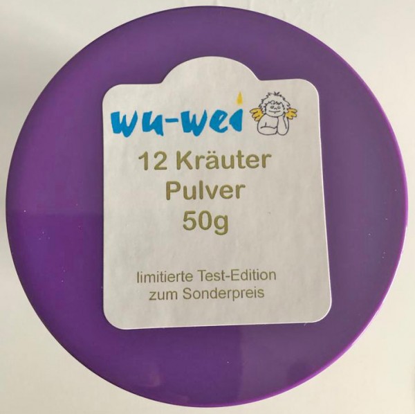 12-Kräuter-Urteilchen-Pulver 50 g limitierte Menge