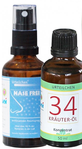 Set- Nase frei Spray 50 ml + 34 Kräuter-Öl 50 ml