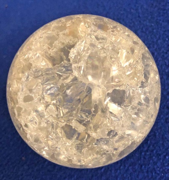 Kristallkugel 70mm Splittereffekt