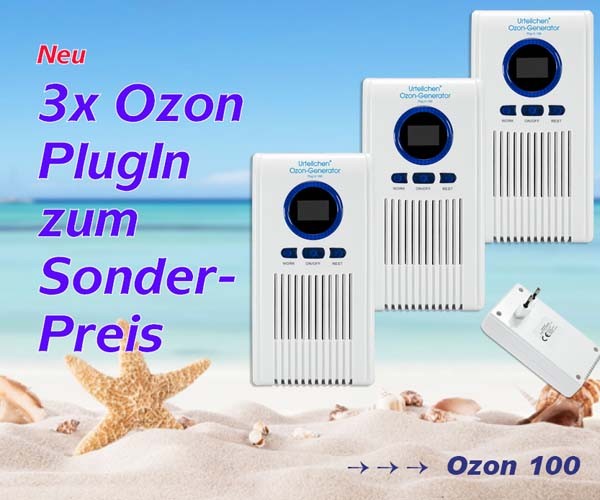 Urteilchen Ozon-Generator Plug in