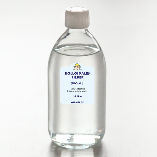 Kolloidales Silber 25 ppm - 500 ml